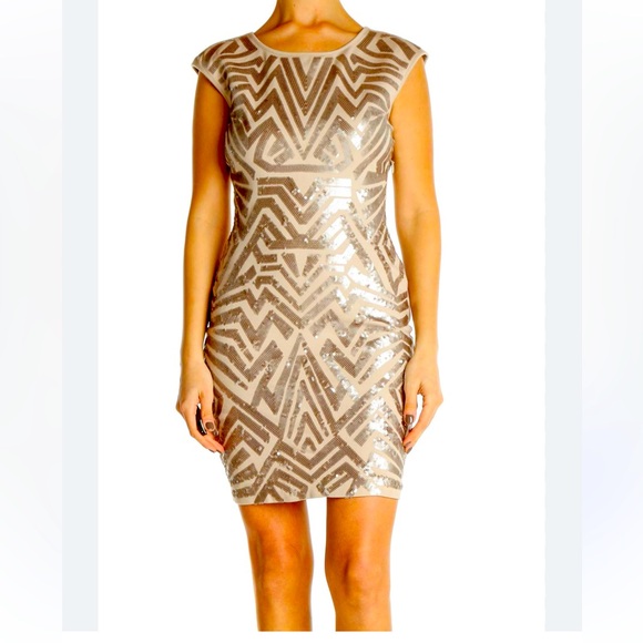 BCBG MAXAZRIA beaded dress - Picture 1 of 8